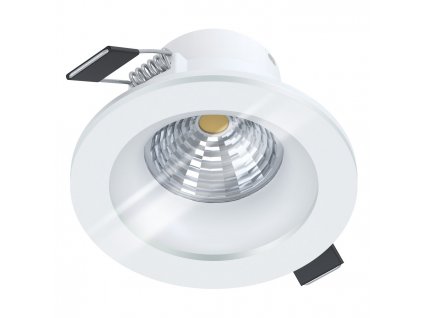 LED zápustné světlo SALABATE, kruh, bílé, 8,8cm, 4000K