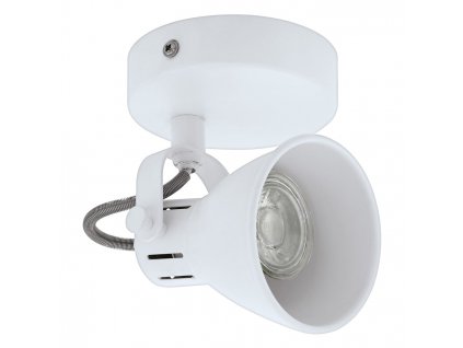 Nástěnné jednobodové LED světlo SERAS 1, bílé