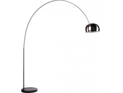 Designová stojací lampa COSMO S, stříbrná