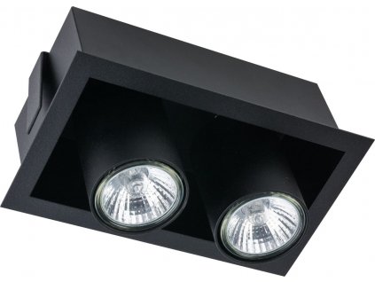 Podhledové osvětlení EYE MOD, GU10, 2x35W, černé