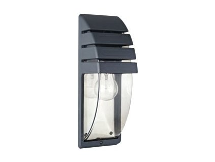 Venkovní nástěnné osvětlení MISTRAL, černé, 350mm