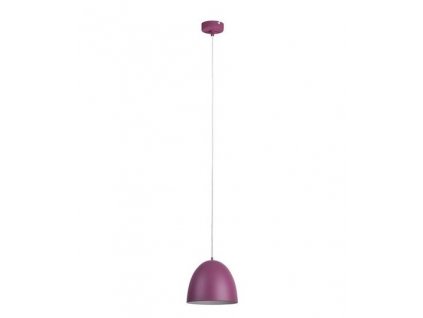 Závěsné moderní osvětlení OLIVIA, 1xE27, 60W, fialové, 30cm
