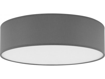 Přisazené stropní světlo FERDINANDO, E27, 2 x 60W, 40cm, kulaté, šedé