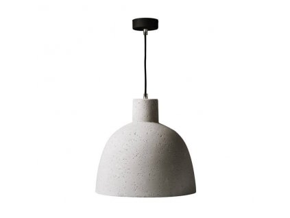 Závěsné betonové moderní osvětlení na lanku OLIVIO, 1xE27, 40W