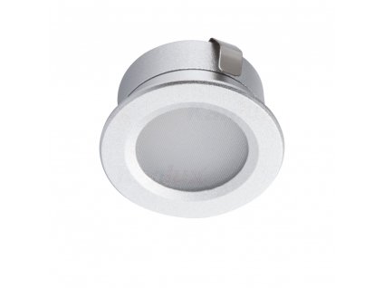Stropní bodové vestavné LED osvětlení TINDER, 3cm, kulaté, 1W, studená bílá, IP65