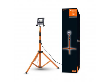 LED stojací pracovní reflektor WORKLIGHTS TRIPOD, 1x20W, 1700lm, 4000K, IP65