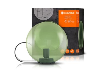 Stolní lampa VINTAGE BUBBLE TABLE, 1xE27, 60W, zelená