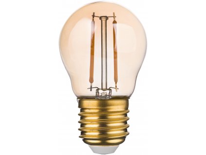 Retro LED filamentová žárovka ŻAROWKA LED, E27, 2W, 150lm, 2200K