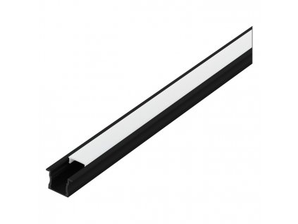 Hliníkový profil pro LED pásky RECESSED PROFILE 2, 1m, černobílý