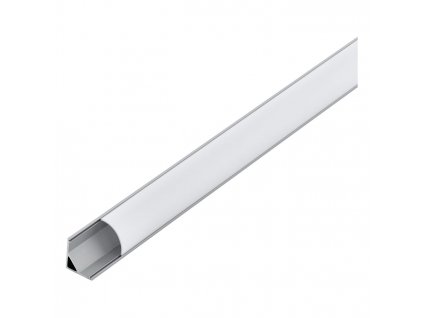 Hliníkový profil pro LED pásky CORNER PROFILE 1, 2m, bílostříbrný