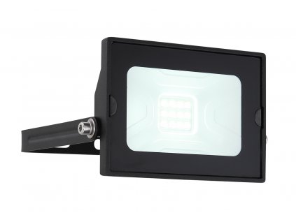 Venkovní LED nástěnný reflektor HELGA, 10W, studená bílá, černý, IP65
