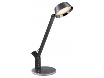 Stolní kancelářská LED lampa URSINO, 8W, teplá bílá-studená bílá, černá
