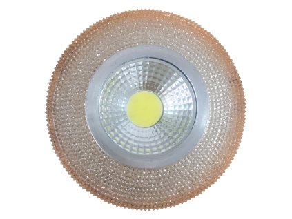 Stropní LED podhledové osvětlení HANA, 5W, denní bílá, 10cm, kulaté, jantarové