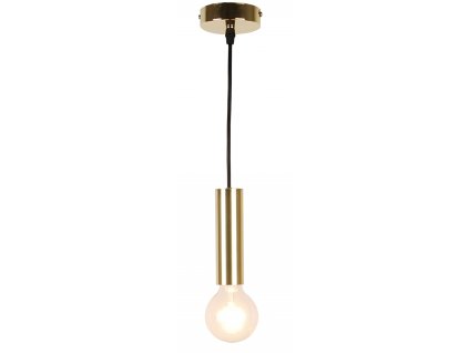 Závěsné moderní osvětlení LAZIO, 1xE27, 40W, 14,2x9cm, zlaté