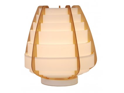 Stolní designová lampa CAVA DE’ TIRRENI, 1xE27, 40W, béžová