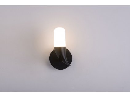 Designové nástěnné LED osvětlení POZZUOLI, 5,4W, teplá bílá, černé