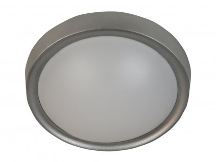 LED stropní / nástěnné osvětlení CACERES, 1xE27, 11W, 30cm, kulaté, šedé