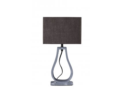 Moderní stolní lampa TURIN, 1xE27, 60W, hnědá