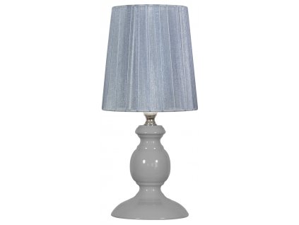 Klasická stolní lampa IMPERIA, 1xE14, 40W, šedá
