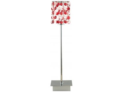 Moderní stolní lampa PIERANGELO, 1xG9, 40W, červená