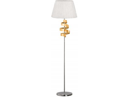 Stojací lampa v klasickém stylu ROCCO, 1xE27, 60W, zlatá