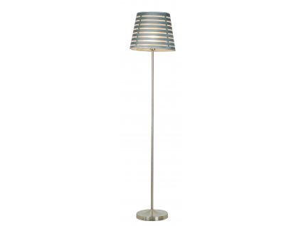 Moderní stojací lampa TORCELLO, 1xE27, 60W, šedá