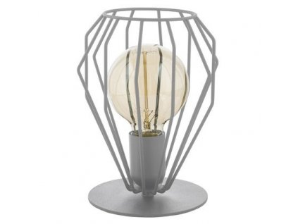 Stolní lampa ve skandinávském stylu BRYLANT, 1xE27, 60W, šedá