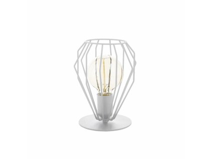 Stolní lampa ve skandinávském stylu BRYLANT, 1xE27, 60W, bílá