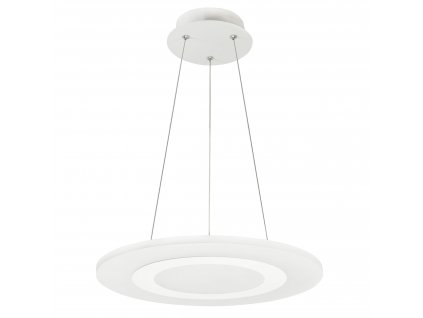 Závěsné moderní LED osvětlení MICHEAL, 17W, denní bílá, 35cm, kulaté, bílé