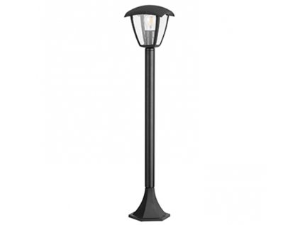 Venkovní stojací lampa CALGARY, 1xE27, 1xE27, 60W, 88cm, černé