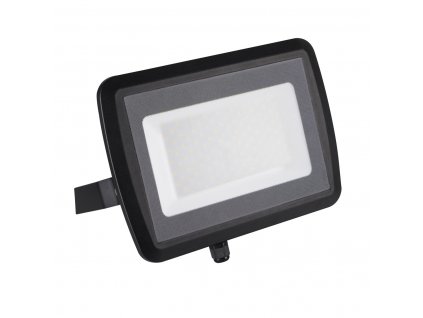 Venkovní LED nástěnný reflektor ALERINO, 100W, denní bílá, černý, IP65