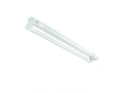 Zářivkové osvětlení pro LED trubice T8 AMINOS, 2xG13, 36W, 124x6x10cm, bílé