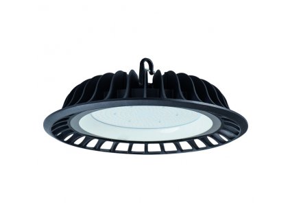 Stropní LED High Bay osvětlení DACADO, 200W, denní bílá, 39cm, kulaté, černé, IP65