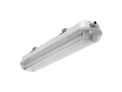 Prachotěsné osvětlení pro LED trubice LADA, 2xG13, 58W, 157cm, šedé