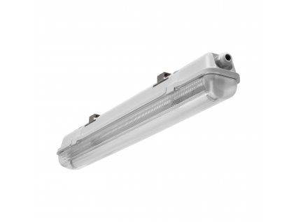 Prachotěsné osvětlení pro LED trubice LADA, 1xG13, 36W, 126cm, šedé