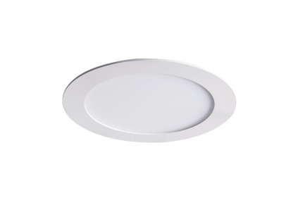 Vestavné LED venkovní osvětlení XEDA, 6W, denní bílá, 12cm, kulaté, bílé