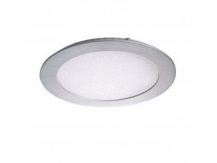 Vestavné LED venkovní osvětlení XEDA, 12W, denní bílá, 16cm, kulaté, stříbrné