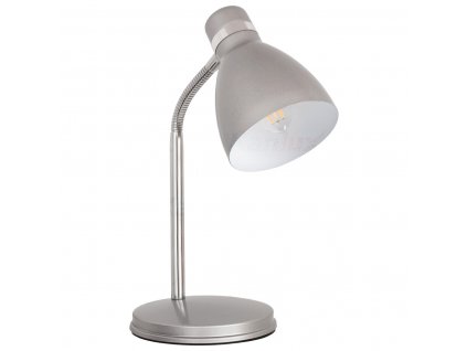 Kancelářská stolní lampa ZARA, 1xE14, 40W, stříbrná