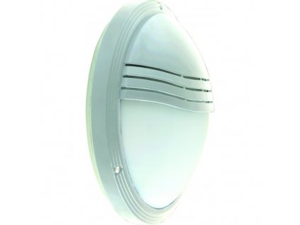 Nástěnné / stropní venkovní LED osvětlení MELISSA MINIST S, 20W, teplá bílá, 26,5cm, kulaté, stříbrn