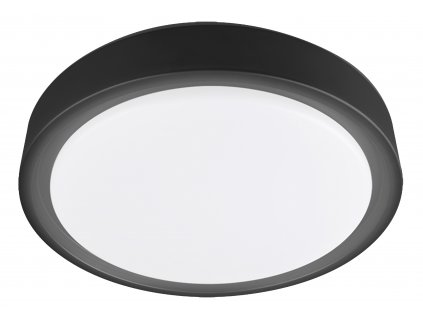 LED moderní stropní osvětlení s čidlem FOSTER, 28W, teplá-denní bílá, RGB, 36cm, kulaté, černé