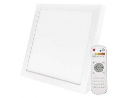 Stmívatelný LED PANEL EXCLUSIVE, 20W/120W -teplá-studená bílá, 30x30cm, hranatý