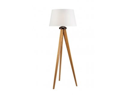 Stojací moderní lampa DAIDAL, 1xE27, 60W, hnědá