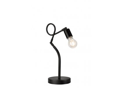 Stolní designové lampa HAMIRO, 1xE27, 60W, černá