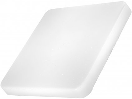 Stropní stmívatelné LED světlo ROMA s dál. ovládáním, 48W, teplá-studená bílá, 53x53cm, čtverec, bíl