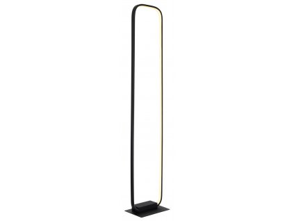 Stojací LED designová lampa SILLA, 24W, teplá bílá, černá