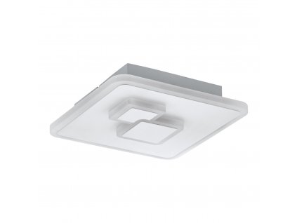 LED stropní designové osvětlení CADEGAL, 9W, denní bílá, 20x20cm, hranaté, bílé