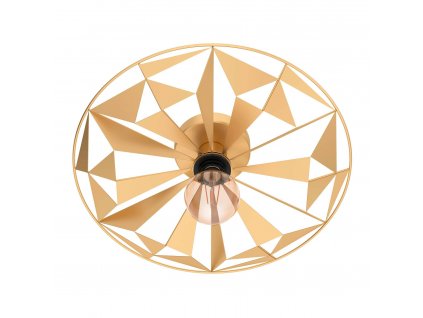 Designové stropní osvětlení CASTANUELO, 1xE27, 40W, zlaté