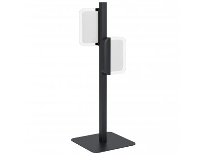 Stolní LED designová lampa ERVIDEL, 2x4,5W, teplá bílá, černobílá