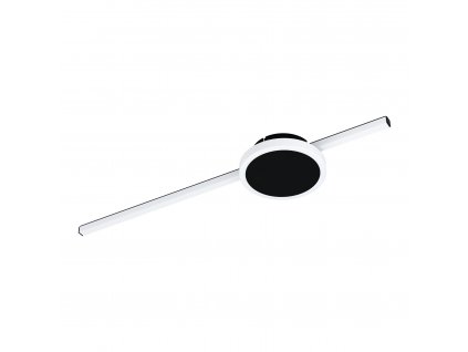 LED stropní designové osvětlení SARGINTO, teplá bílá, kulaté, černé