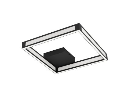 Designové stropní LED osvětlení ALTAFLOR, 12W, teplá bílá, černé